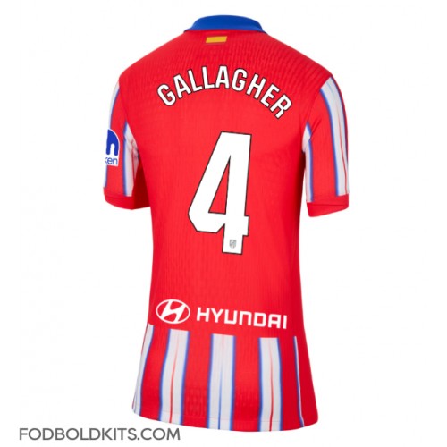 Atletico Madrid Conor Gallagher #4 Hjemmebanetrøje Dame 2024-25 Kortærmet